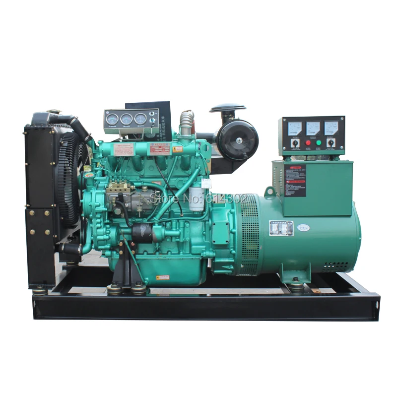 Китайский дизельный генератор 60 кВт/75 кВА с бесщеточным генератором переменного