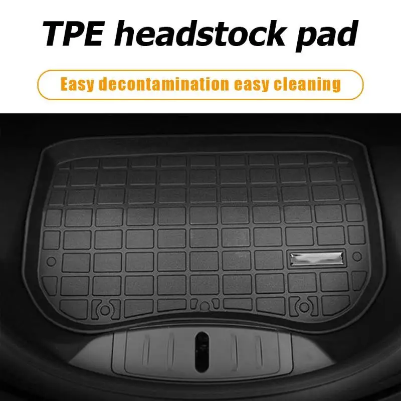 TPE водонепроницаемый передний Грузовой лоток багажник нескользящий коврик без