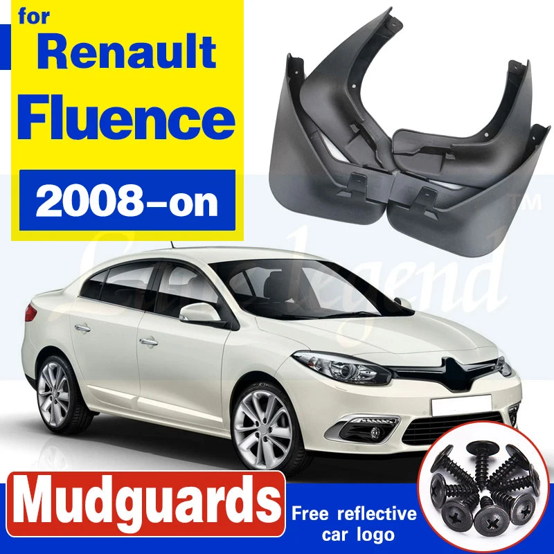 

4 шт., Автомобильные Брызговики для Renault Fluence, Samsung SM3 2008-on