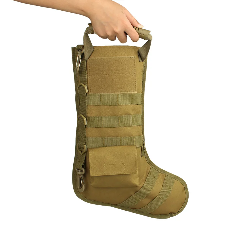 Рождественский подарок тактические рождественские носки MOLLE армейский веер