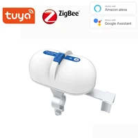 tuya zigbee gas water valve wireless control smart home automation control valve for gas work with alexagoogle assistant