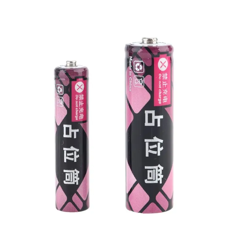 14500 АА ААА размер 10440 муляж корпуса аккумуляторной батареи Держатель таблички