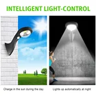 Светодиодный светильник 2835 SMD на солнечной батарее, лм, с пассивным ИК датчиком движения, настенный солнечный светильник, уличная лампа, водонепроницаемый садовый светильник