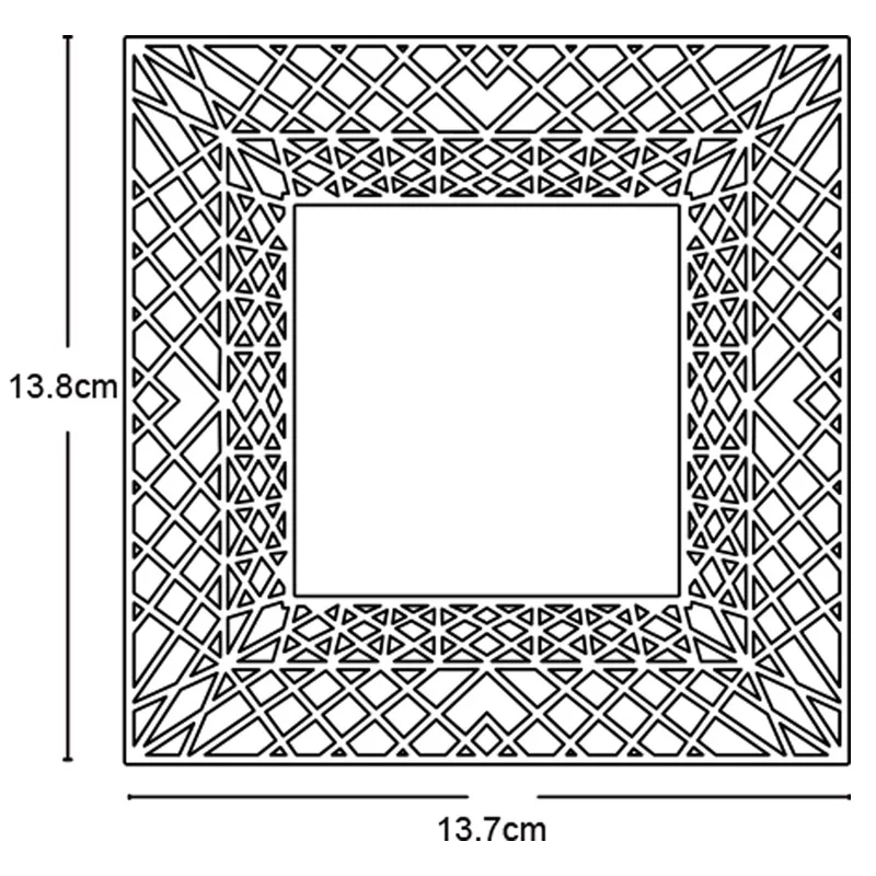 Металлические режущие штампы кружевная пустотелая рама 2020 новые украшения для