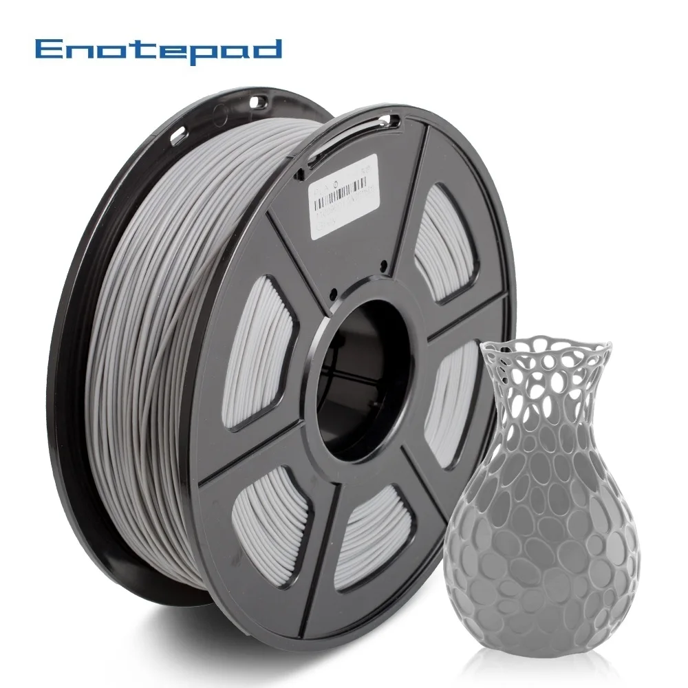 Нить PLA Enotepad 1 75 мм для 3d печати с допуском 0 02 безвредный материал 3D