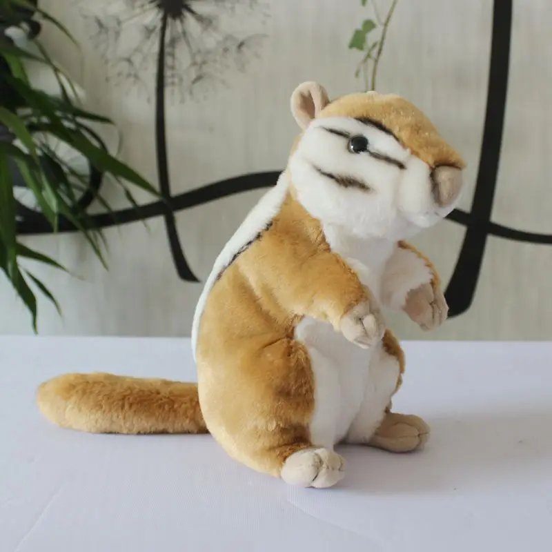 Мягкая игрушка животное плюшевая белка кукла настоящая жизнь куклы чипмунк
