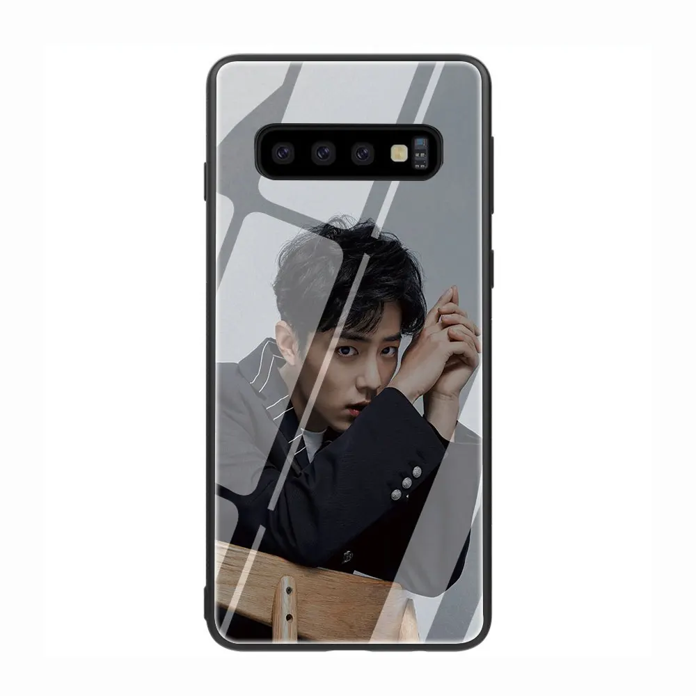 Чехол из закаленного стекла для Galaxy S7 S8 9 10 Plus Note 8 A10 20 30 40 50 60 70|Бамперы| |