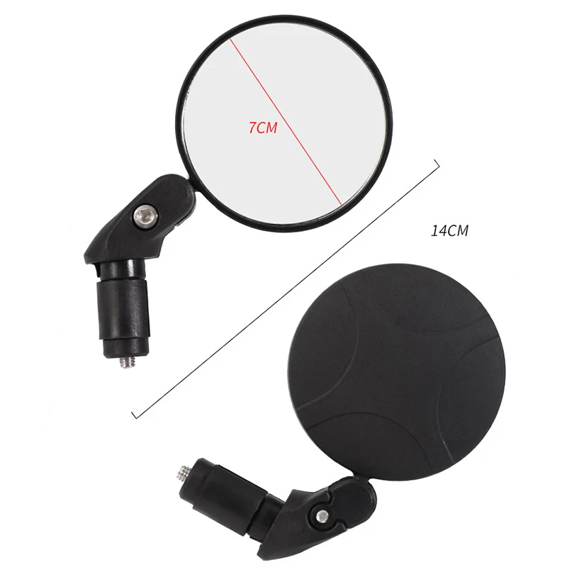 

Adjustable Bicycle Rearview Mirror Wide-angle Bikes Mirrors MTB Bike 360 Rotatable Rearview Safety Handlebar Mirror Accessories