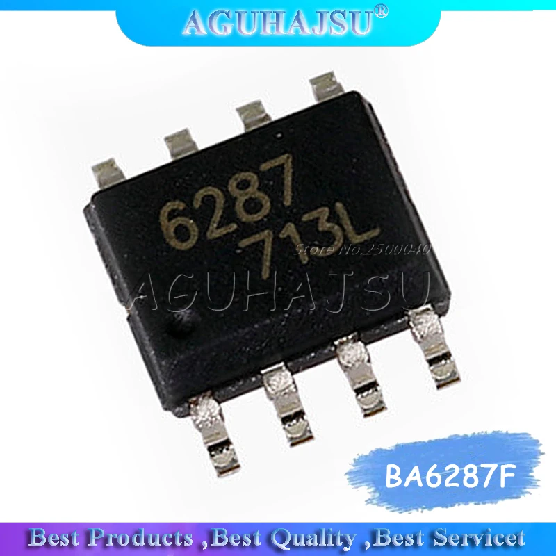 10 шт. BA6287F-E2 шелк экран 6287 двигатель контроллер вентилятора чип SOP8 | Электронные