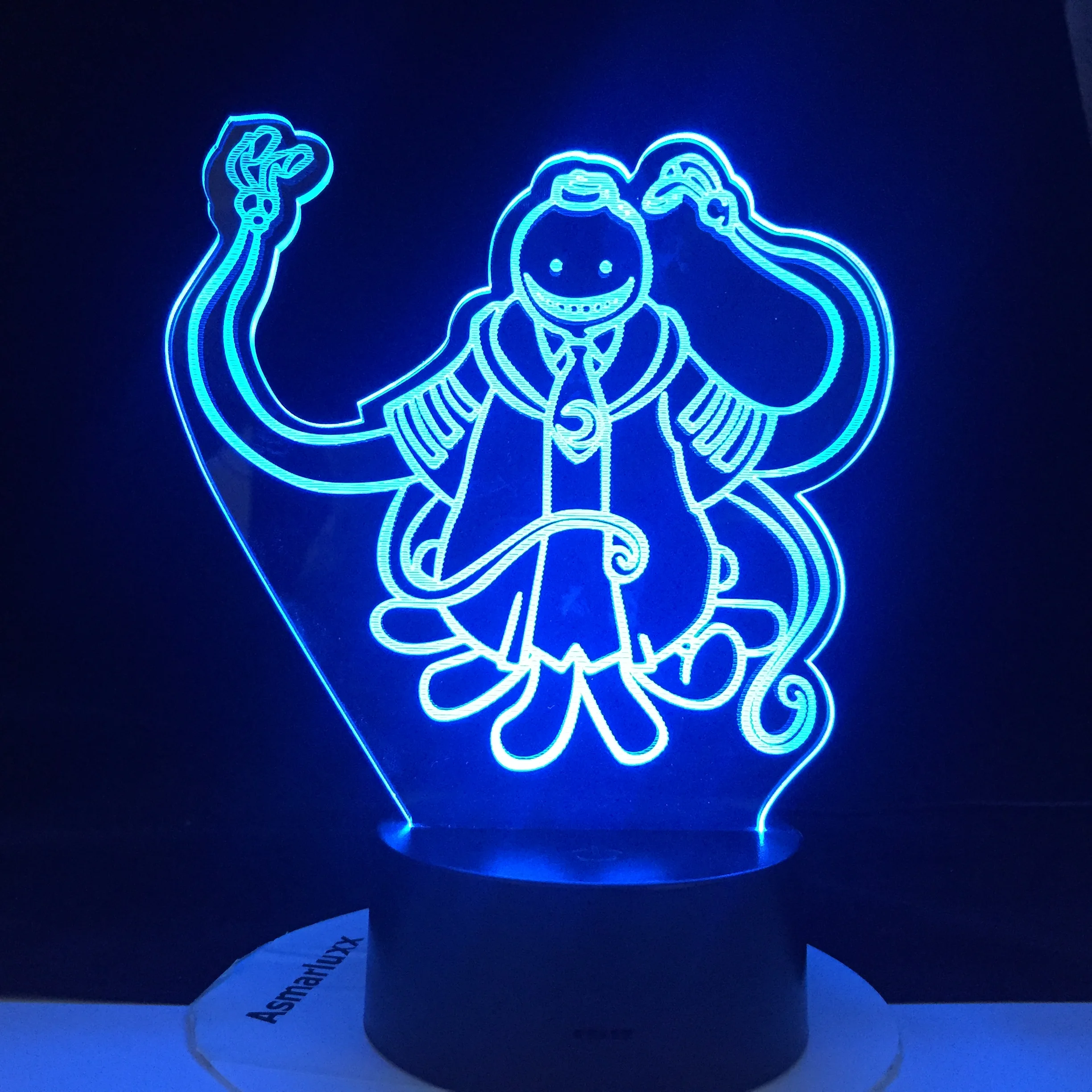 Класс убийц Коро сенсей Korosensei рисунок малыш ночной Светильник для Украшения в