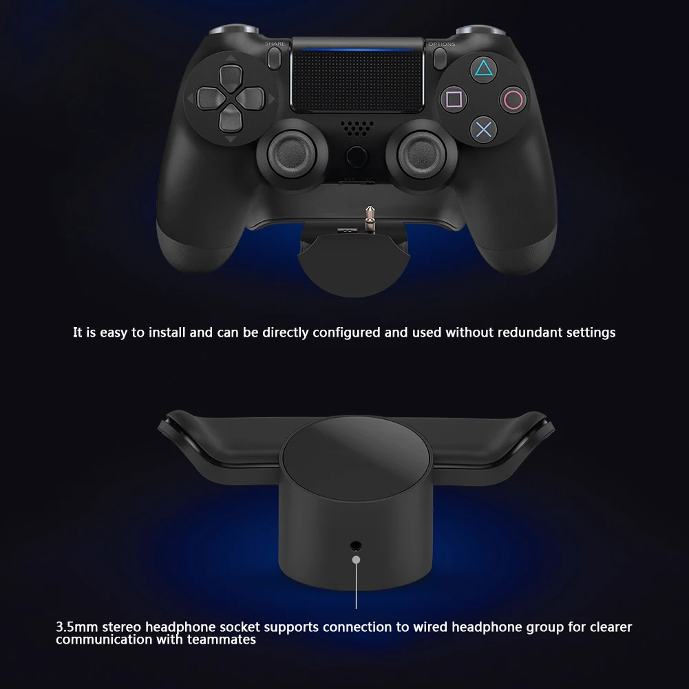 

Replacement for SONY PlayStation4 PS4 Gamepad Back Button Attachment Joystick Rear Buttons Extension Keys Replacement Connector