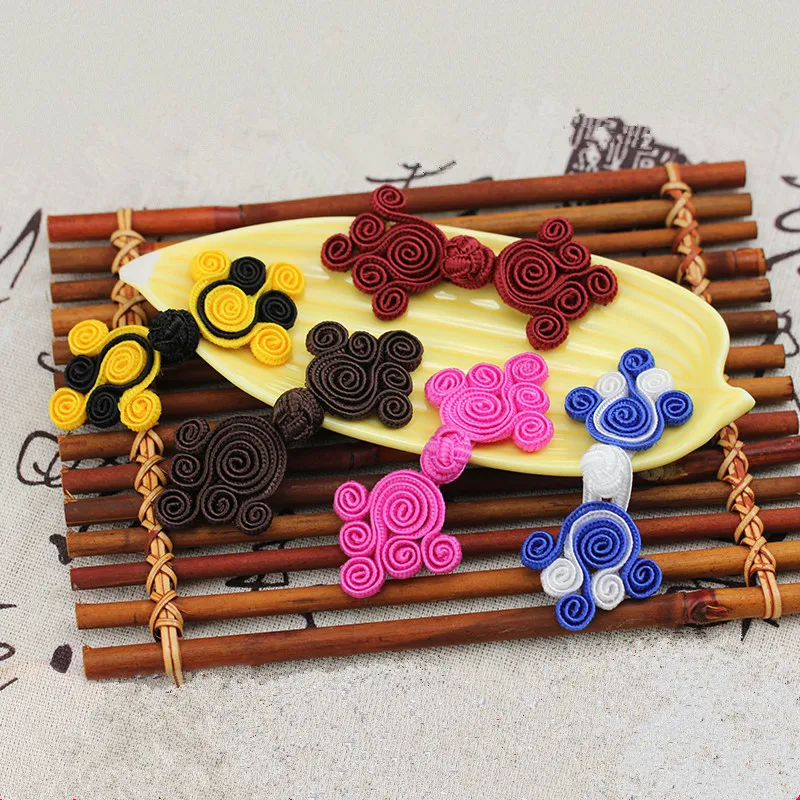 5 шт. декоративные пуговицы с узлом в китайском стиле|Пуговицы| |