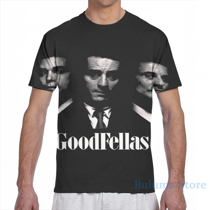 Goodfellas фильм гангстера (2) для мужчин футболка женщин со сплошным принтом Модная