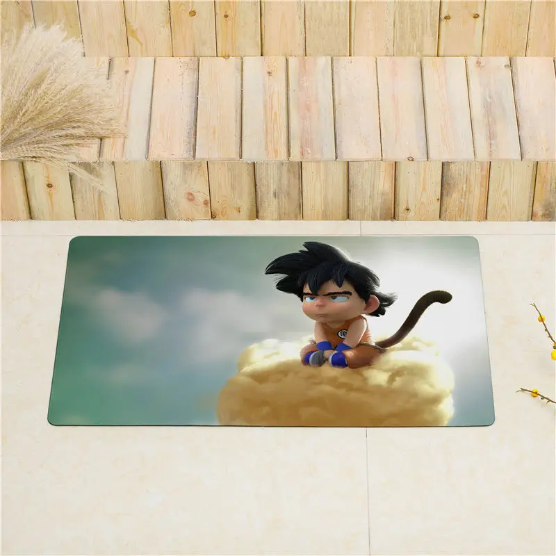 5 Dragon Ball Z входная дверь коврик кухонный коврик для напольные коврики нескользящий коврик для дома ПВХ мягкая кожа салон ковры водонепроницаемый ковер - Цвет: 5