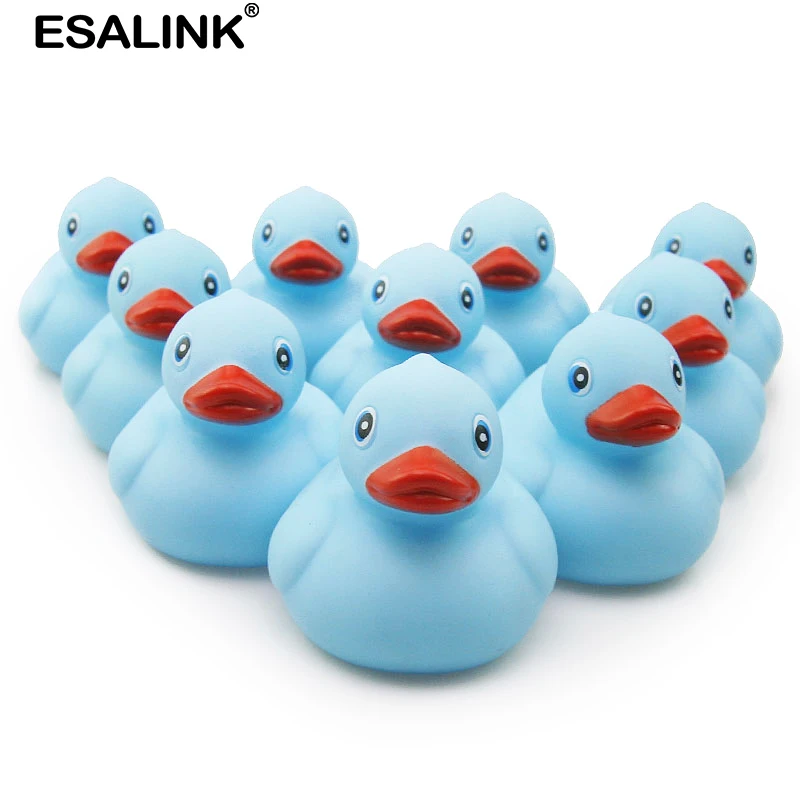 ESALINK 10 шт. 7 см синяя серия игрушек для плавания цветные мягкие плавающие
