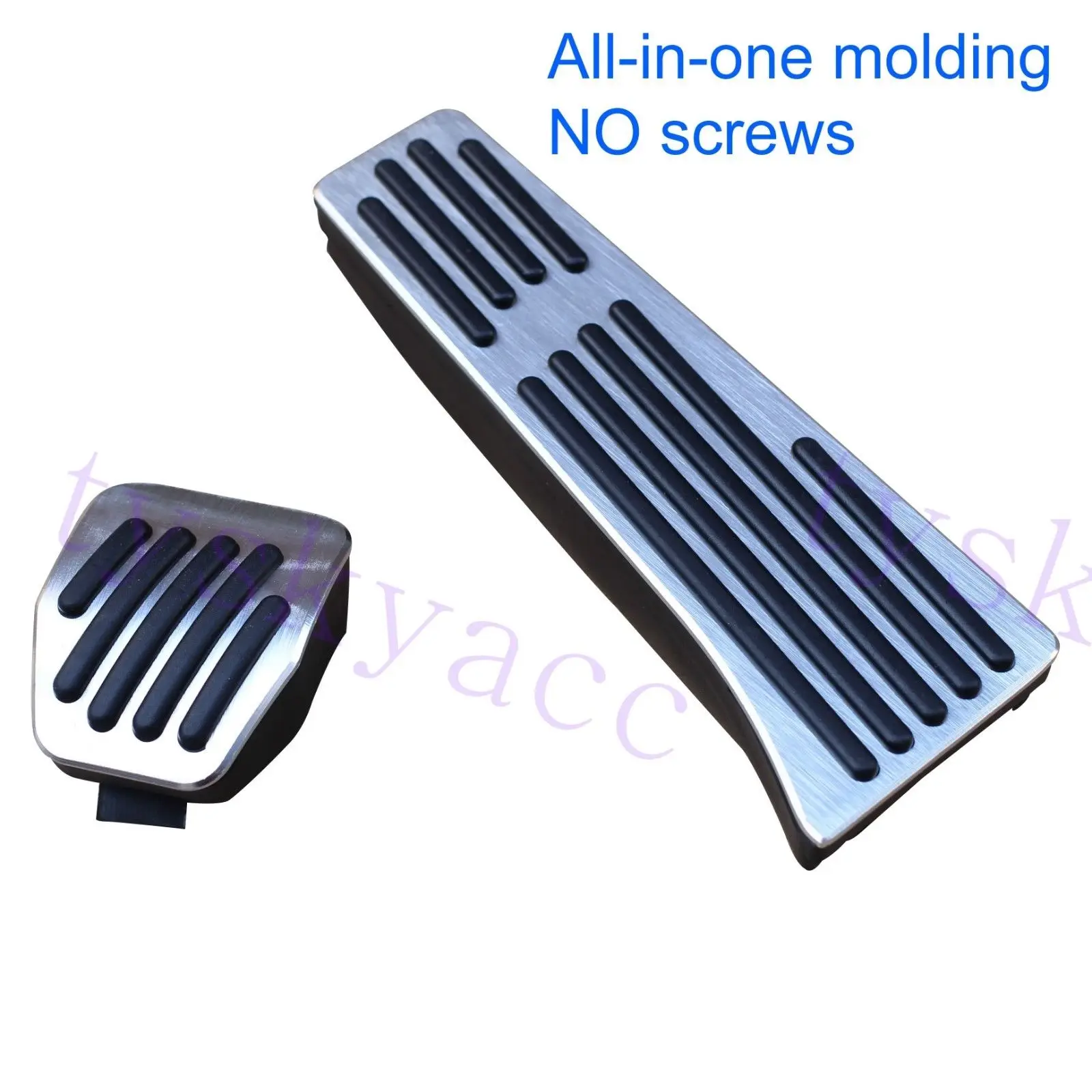 Antislip Car Pad Fit For BMW M3 M4 M6 E90 E91 F10 F12 F13 Accessories Foot Brake Fuel Gas Accelerator Pedal Cover Trim Aluminum |