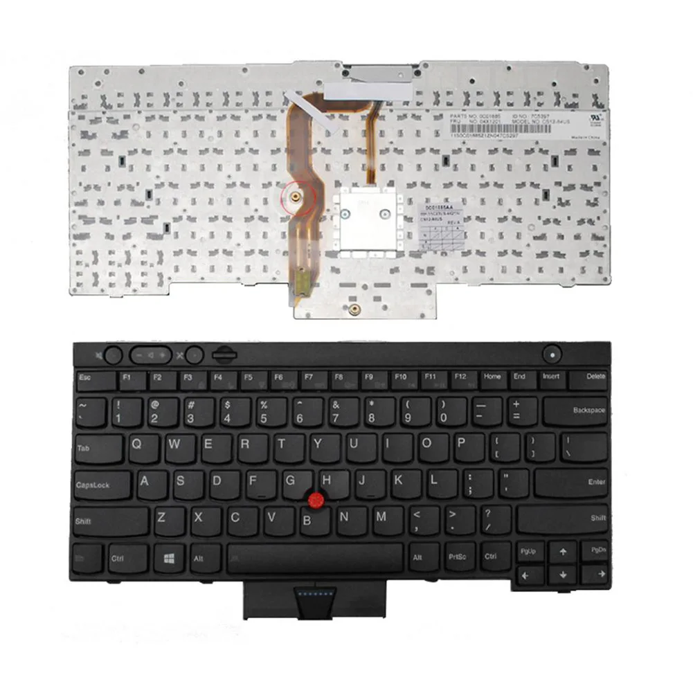 Сменная английская клавиатура для Lenovo Thinkpad T530 T430 T430s X230 W530|Клавиатуры замены| |