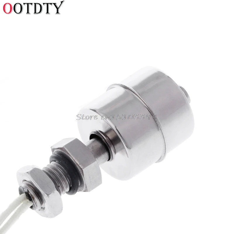 Stainless Steel Vertical Liquid Water Level Sensor Internal Float Switch 45mm Line 35CM 10W Drop shipping | Инструменты