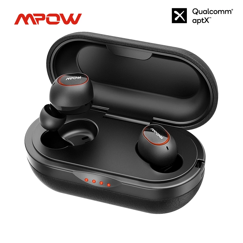 Улучшенные TWS наушники Mpow T5/M5 беспроводные IPX7 водонепроницаемые Bluetooth 5.0 с