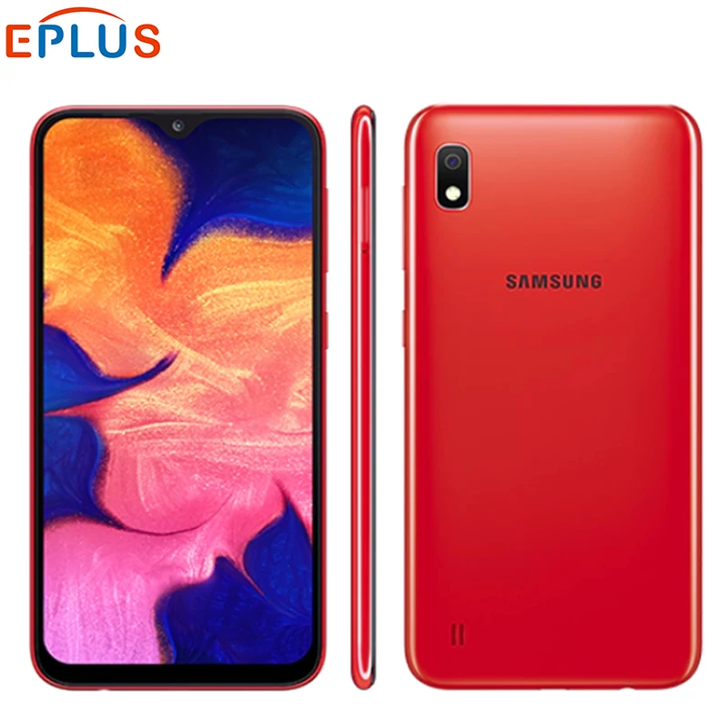 6,2 дюймовый samsung Galaxy A10 A105F-DS Dual SIM мобильный телефон Восьмиядерный 2 Гб ОЗУ 32 Гб ПЗУ Android 9,0 13.0MP камера телефон