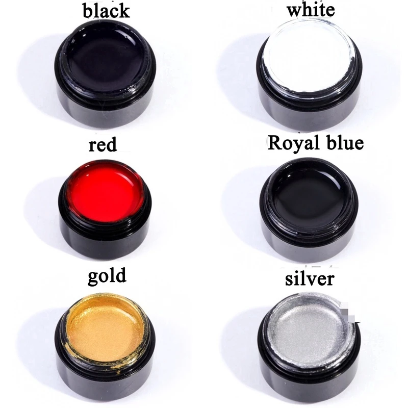 8 мл гель-паук для ногтей веб-краска УФ-гель дизайна проволока рисования