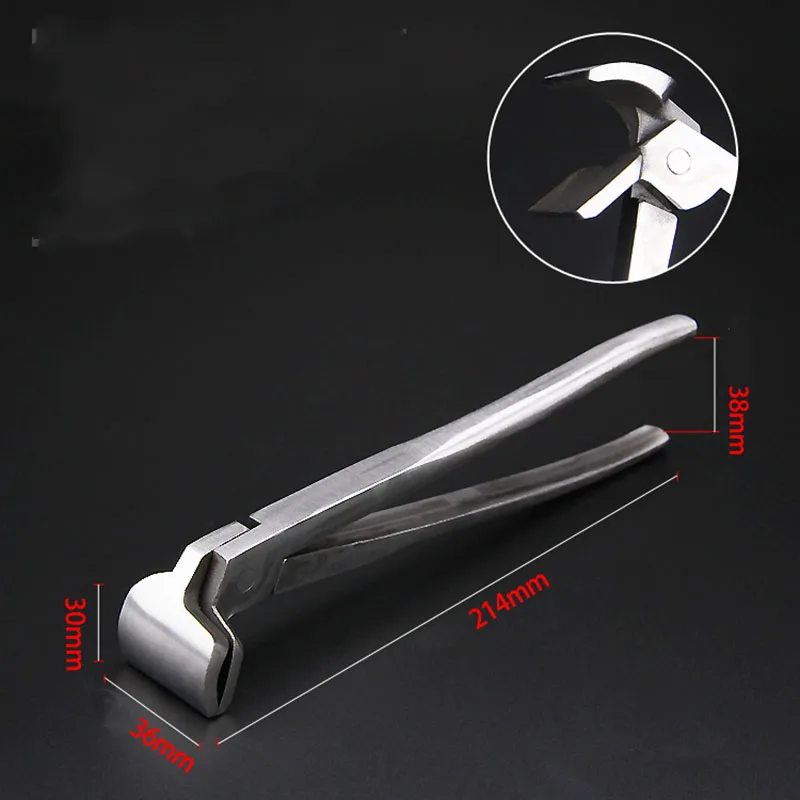 Бавер кожи ремесла Пресс urized край глать щипцы с широким горлышком регулировки