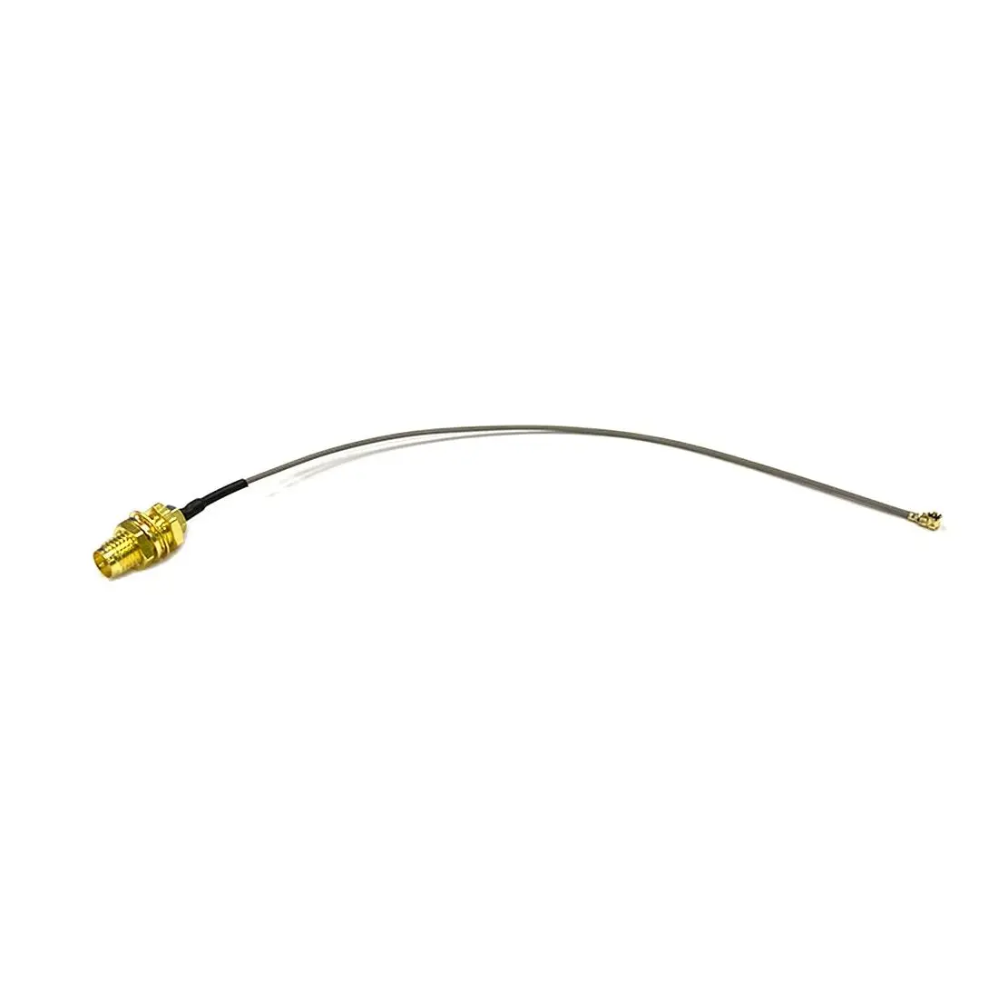 

2PCS RP-SMA Female Jack To IPX IPEX U.FL MHF4 RF Jumper Cable OD 0.81mm For PCI WIFI Card Wireless Router 20cm Length