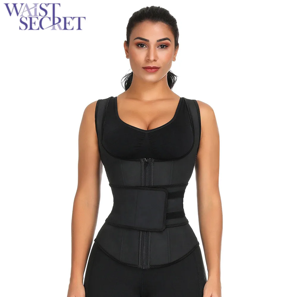 Корсет для талии из латекса корсет Женский на молнии формирователь тела высокая