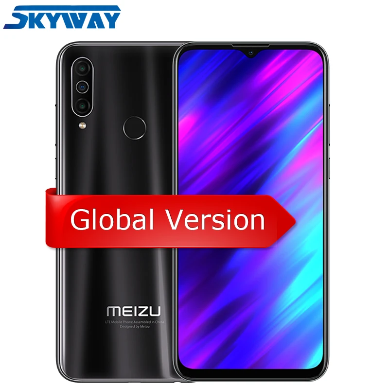Оригинальный Meizu M10 глобальная версия 3 ГБ 32 MTK P25 четыре ядра 6 5 дюймов HD ips тройная
