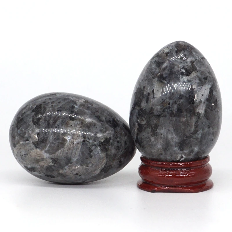 35x49 мм натуральный драгоценный камень Larvikite Лабрадорит Кристалл Рейки лечебный энергетический Массаж Здоровье кварцевый камень яйцо домашний декор