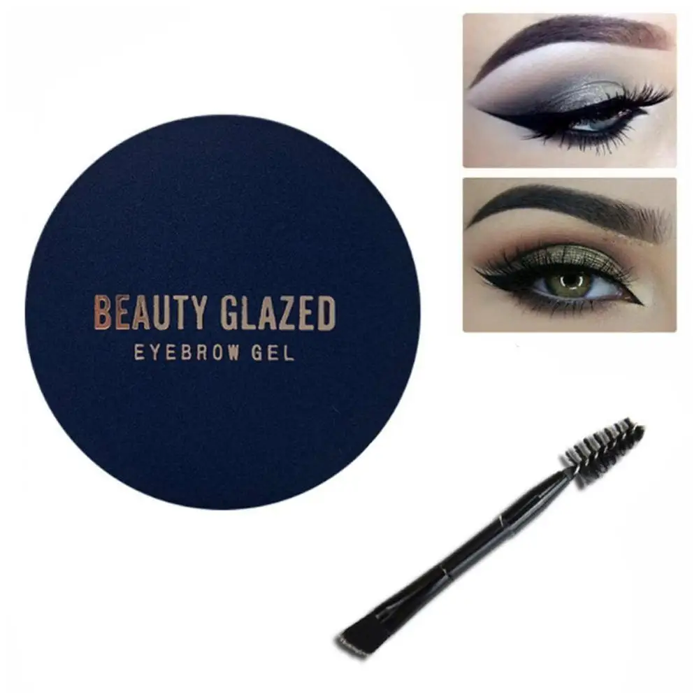 Косметический глазурованный макияж водостойкий крем для бровей 5 цветов на выбор