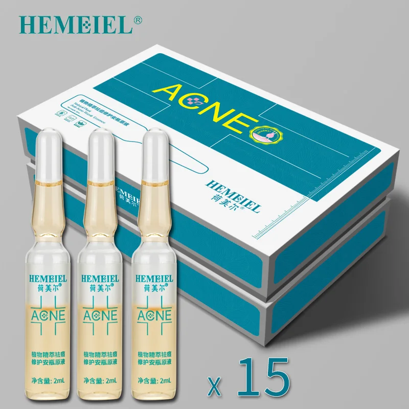 Сыворотка для лица HEMEIEL против акне натуральная эссенция крем удаления шрамов