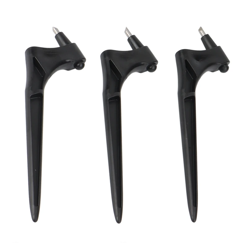 3 ремесленных инструмента нож из нержавеющей стали вращающийся на 360 градусов