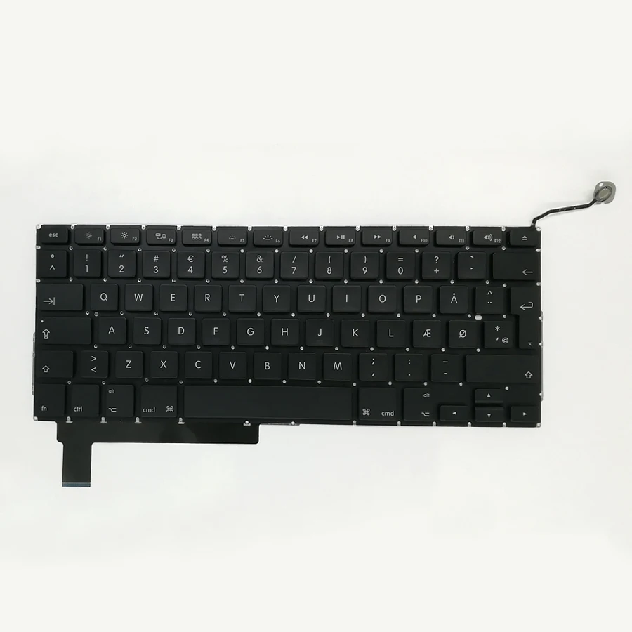 Новая Дания Датская клавиатура для Macbook Pro 15 &quotUnibody A1286 2009 2010 2011 2012 | Компьютеры и
