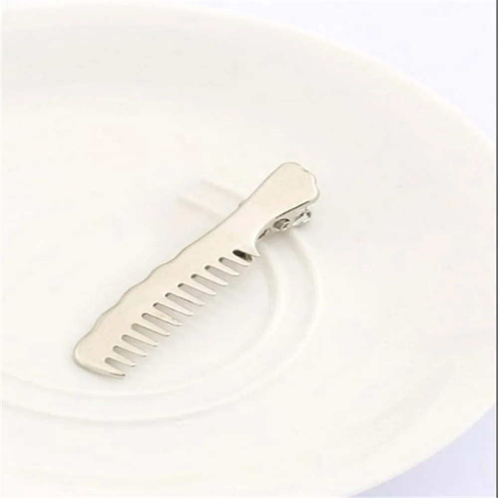 1 шт. модная заколка для волос в Корейском стиле металлическая Нескользящая