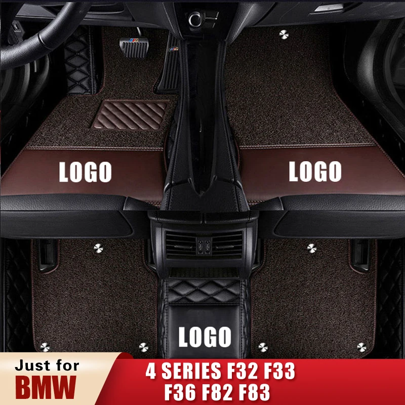 Автомобильные напольные коврики для BMW 4 серии 4er F32 F33 F36 F82 F83 xDriver Gran Coupe Кабриолет
