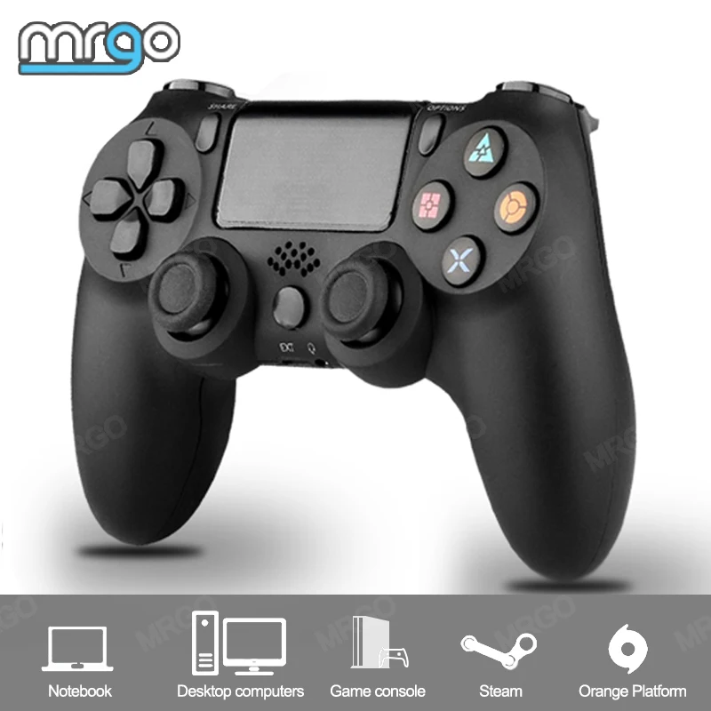 Джойстик беспроводной для PS4 контроллер с вибрацией Bluetooth Android|Геймпады| |