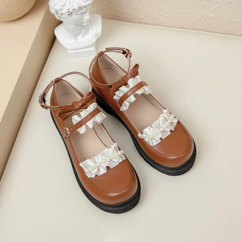 

Shoes Woman 2021 Shallow Mouth Casual Female Sneakers Flats Round Toe New Big Size Dress Summer Basic Spring PU Leisure Buckle S