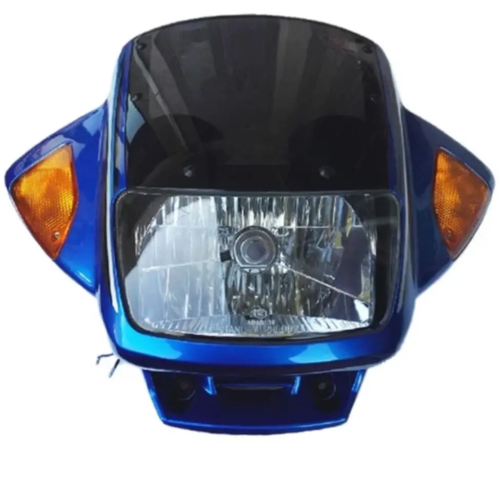 Enlarge Motorcycle Plastic Parts of Head Light Cover Front Lamp Fairing For Yamaha YBR125 2006 JYM125 Red Blue Black Gray