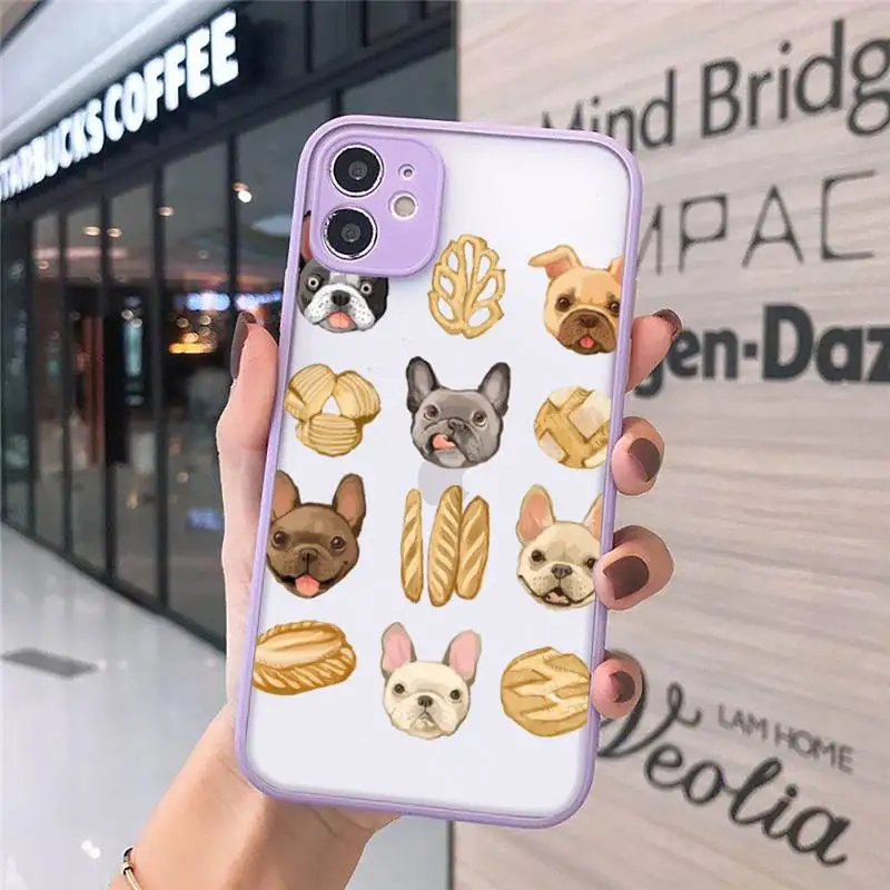 

Cute American Pit Bull Terrier Phone Case Matte Transparent for iPhone 7 8 11 12 s mini pro X XS XR MAX Plus cover funda