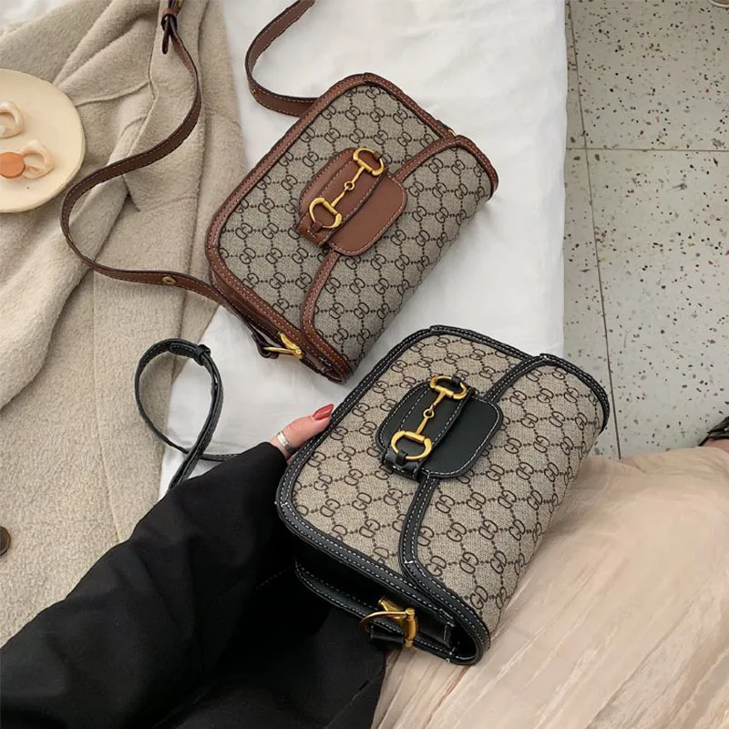 Ретро седельная сумка женская осень и зима 2019 Новая модная универсальная