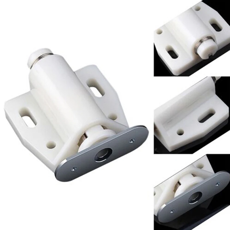 5Pcs/lot Magnetic Cabinet Catch Kitchen Door Stopper Drawer Latch Soft Close Push To Open Damper Buffers Furniture Hardware |