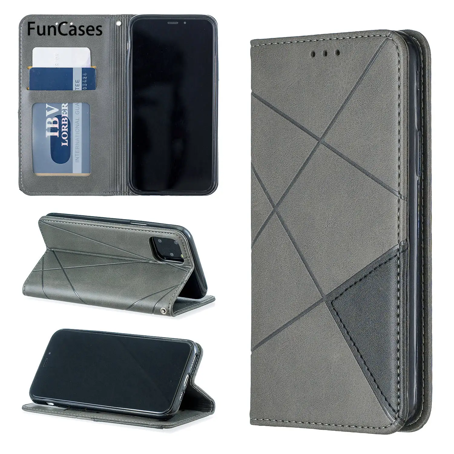 Геометрические чехлы покрытия для Funda iPhone 5 8 &quot2019 новая модель абстрактный