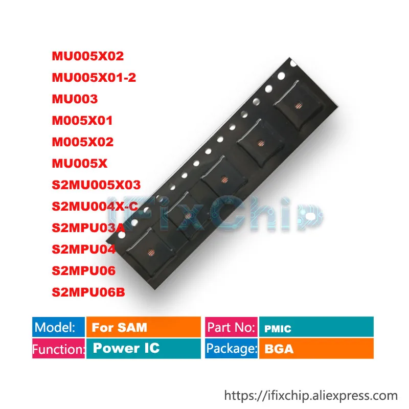 

5 шт., чип питания PM с чипом IC muбижутерия x02, MU003, m00x01, m00x02, MU005X, s2muбижутерия, x03, S2MPU03A, S2MPU04, S2MPU06, S2MPU06B