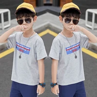 hot sale spring summer kids clothes suit baby boys t shirt shorts 2pcsset kids teenage top sport childrens day gift formal