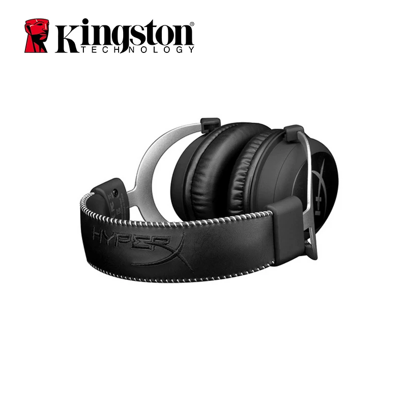 Игровые наушники Kingston HyperX Cloud Silver с микрофоном гарнитура регулировкой громкости