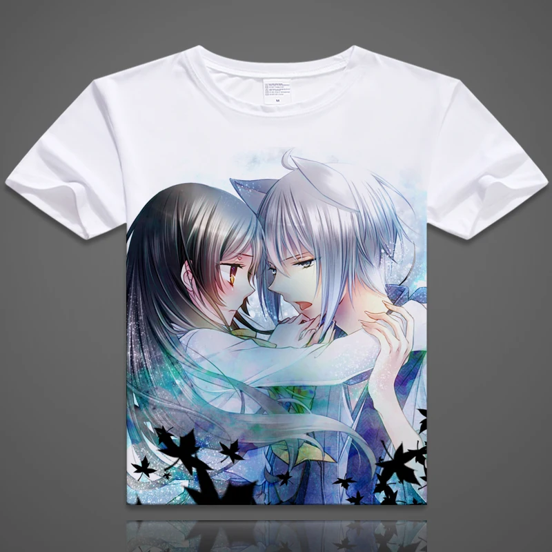 Футболка для косплея аниме Kamisama Love летняя футболка с принтом японского камизама
