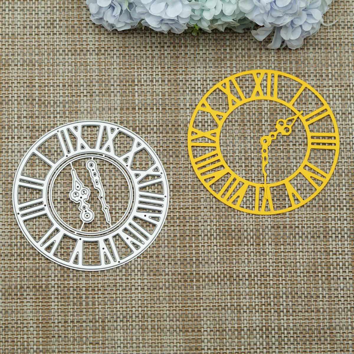 For Scrapbooking Clock Pattern Large Size Metal Cutting Dies