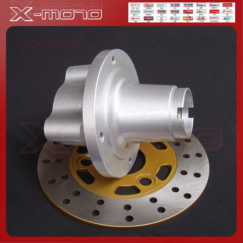 

Front Wheel Hub for Z50 Bike 12mm Axle Hole Front Wheel Hub Disc disk Bearing Assembly