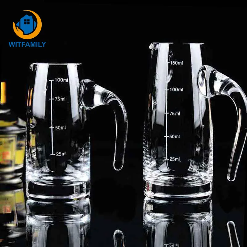 

150ml Crystal Glass Red Wine Decanter Hip Flask Set Precision Scale Wine Pourer Water Carafe Jug Pourer Aerator Whiskey Bar